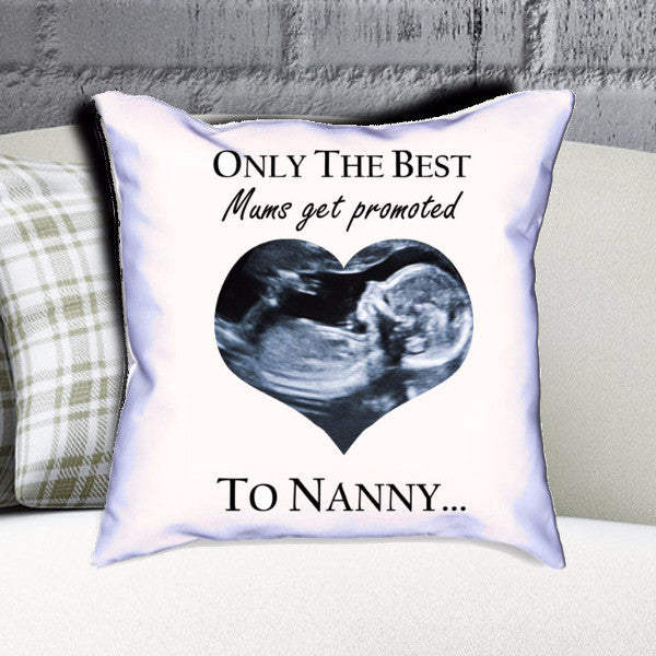 Personalised New Born First-Time Nanny Cushion - Perham Prints