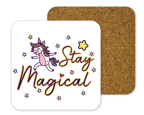 Stay F*cking Magical Coaster Adult Gift Censored Option - 0