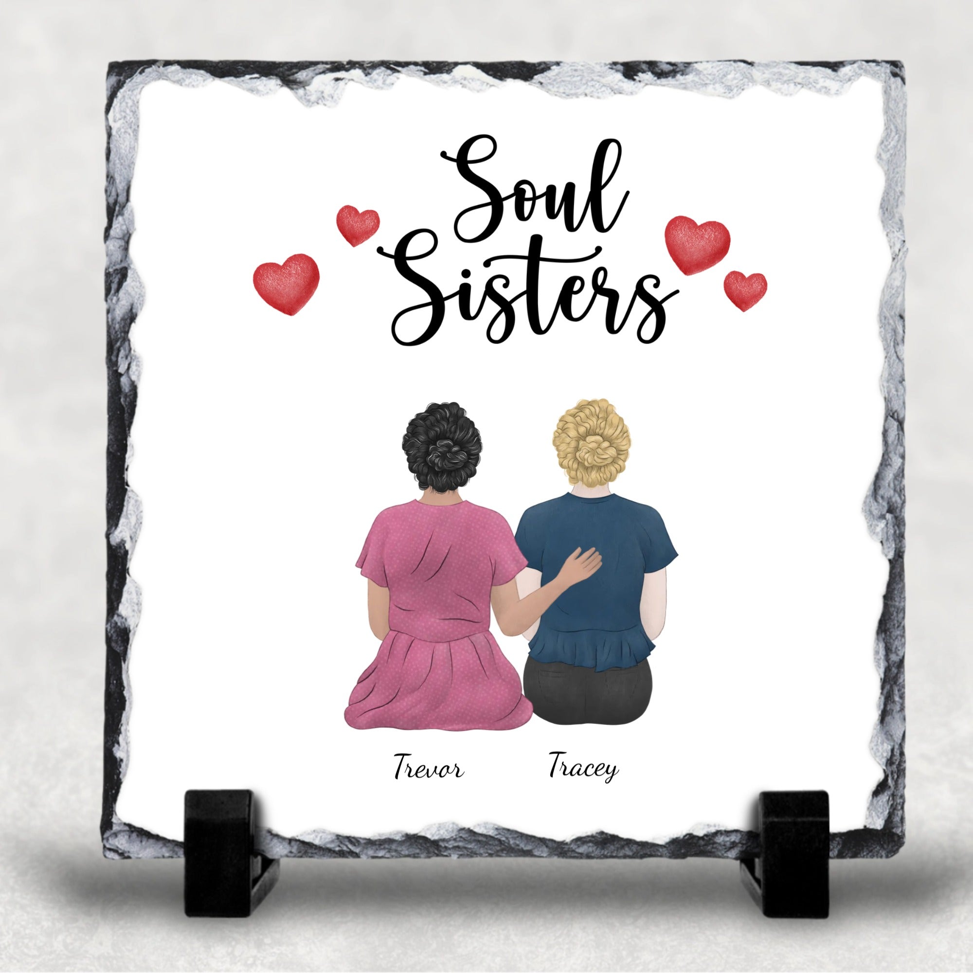Soul Sisters Personalised Character Slate
