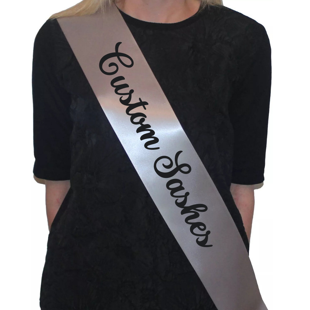 Custom Sashes for Every Occasion - Rose Gold