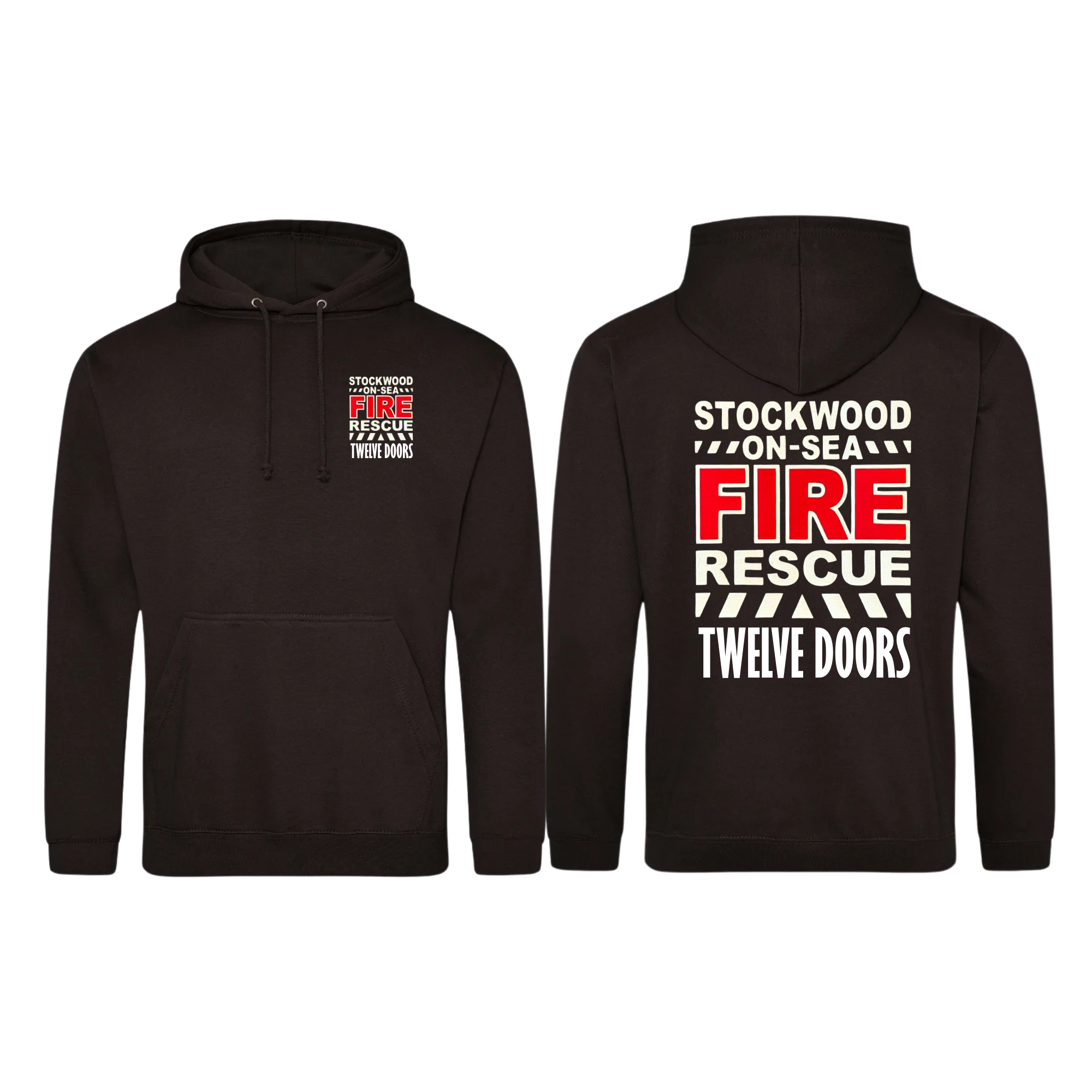 Stockwood On Sea Twelve Doors  pullover hoodie