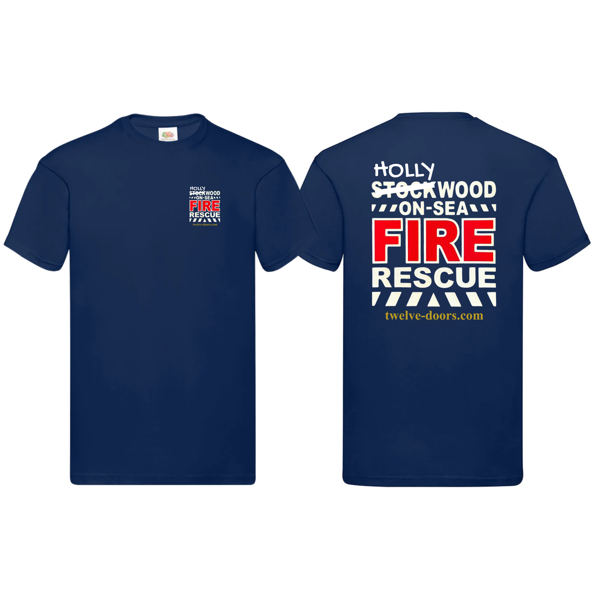 Hollywood On Sea Twelve Doors T-shirt