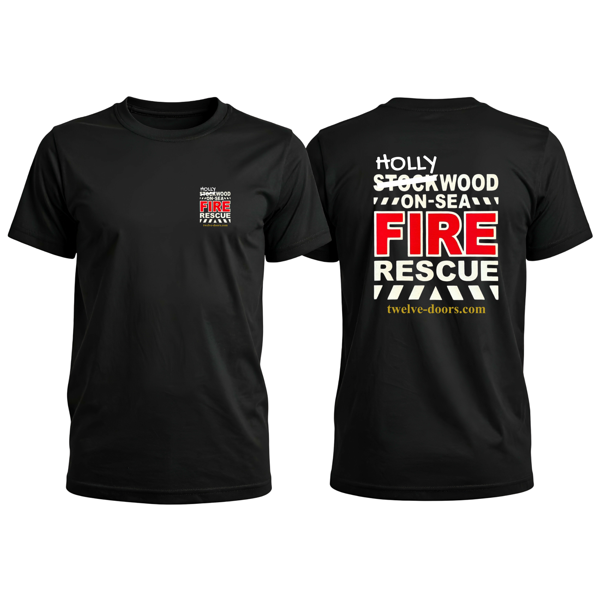 Hollywood On Sea Twelve Doors T-shirt