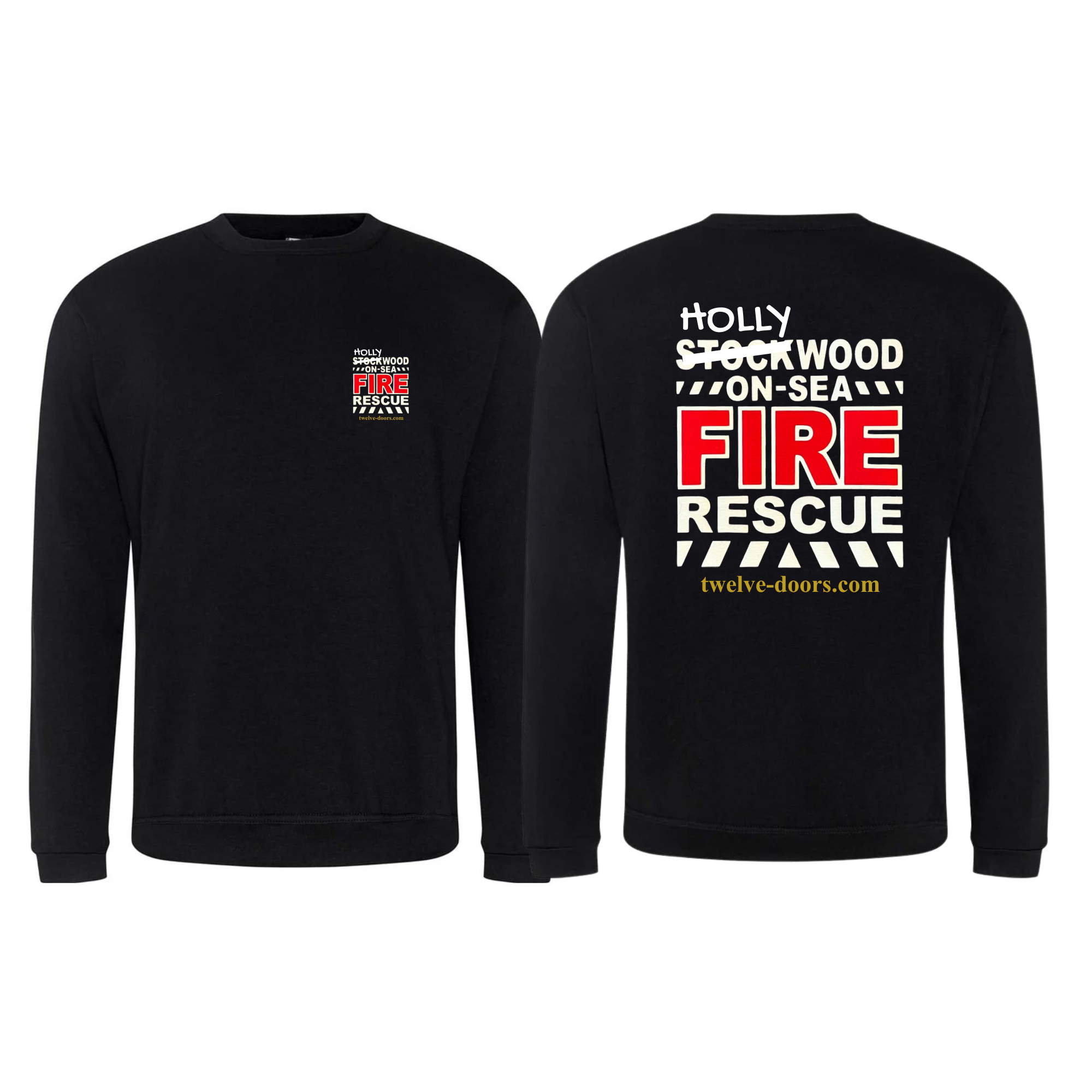 Hollywood On Sea Twelve Doors sweatshirt