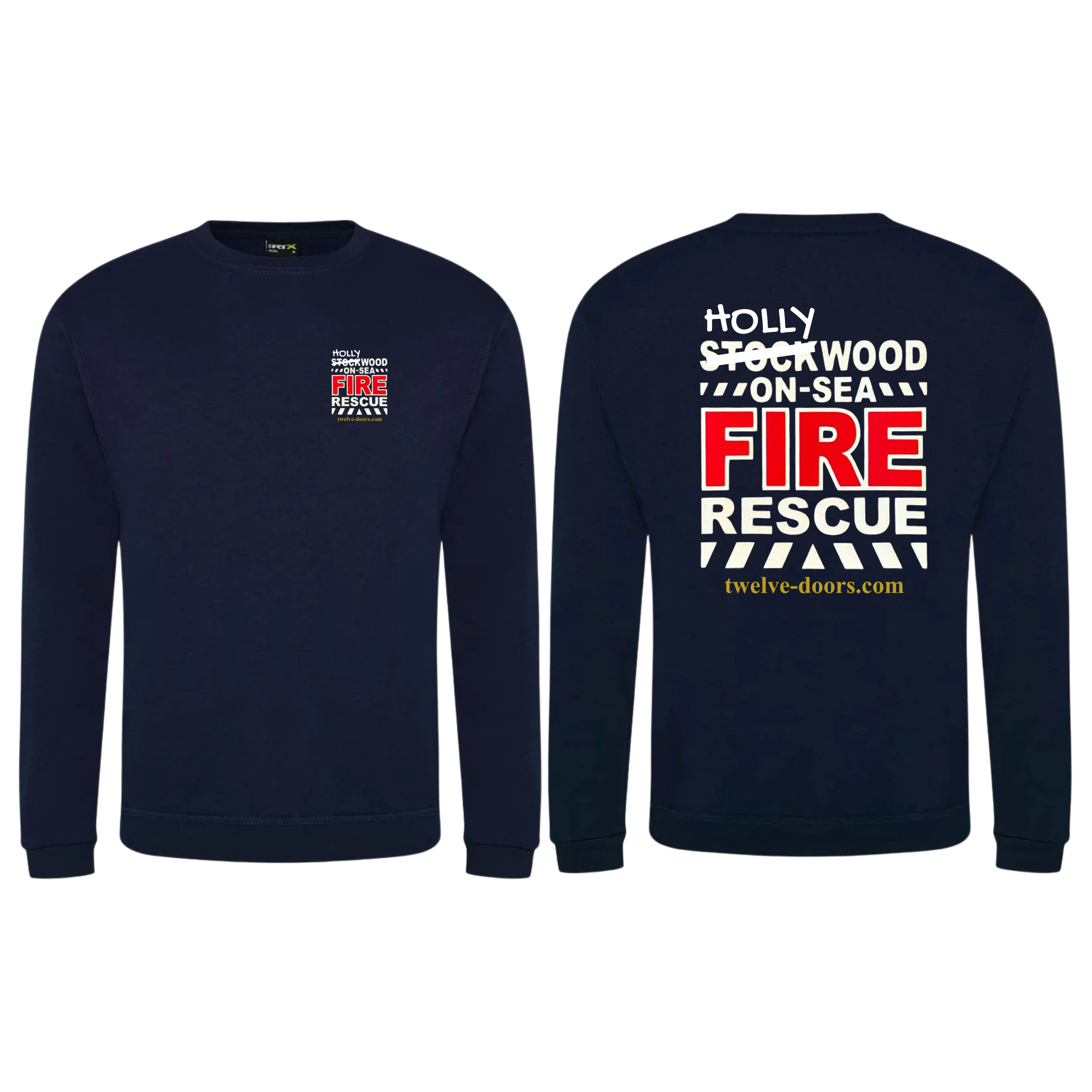 Hollywood On Sea Twelve Doors sweatshirt