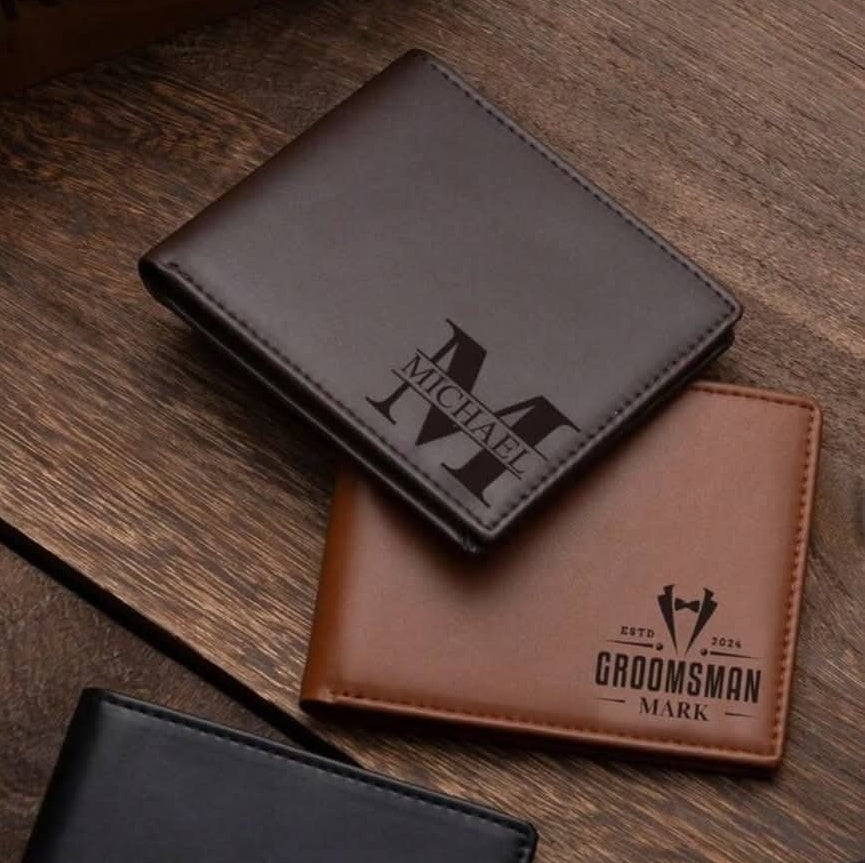 Personalised Engraved Wallet – Custom Name or Message