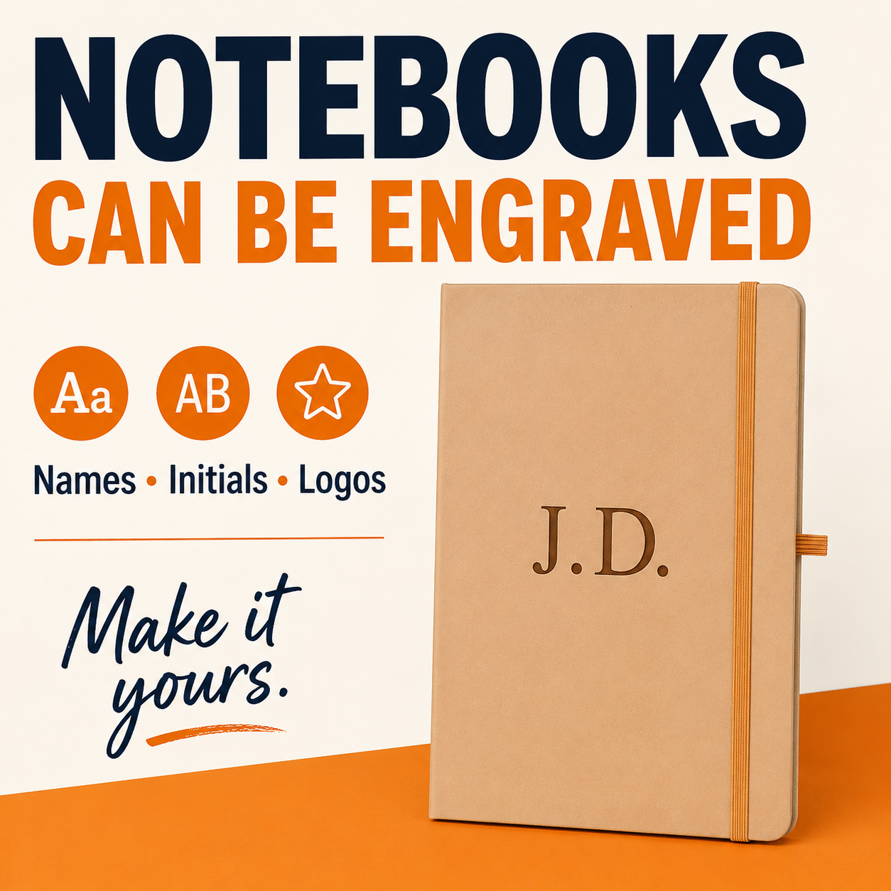A5 Recycled Notebook with Sticky Notes & Memo Pads