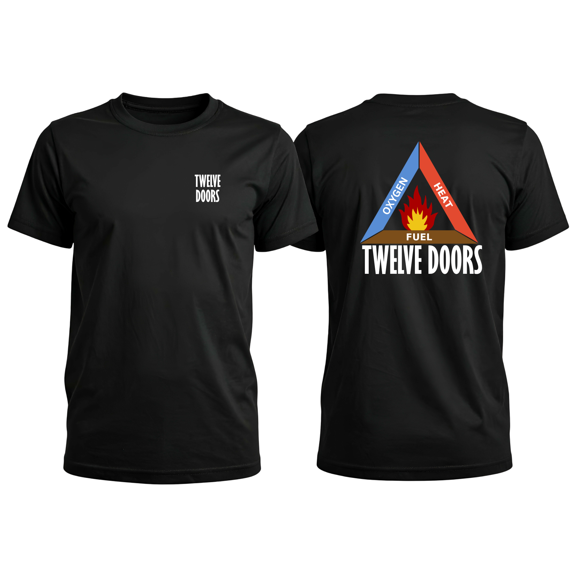 Twelve Doors Oxygen Heat Fuel T-shirt