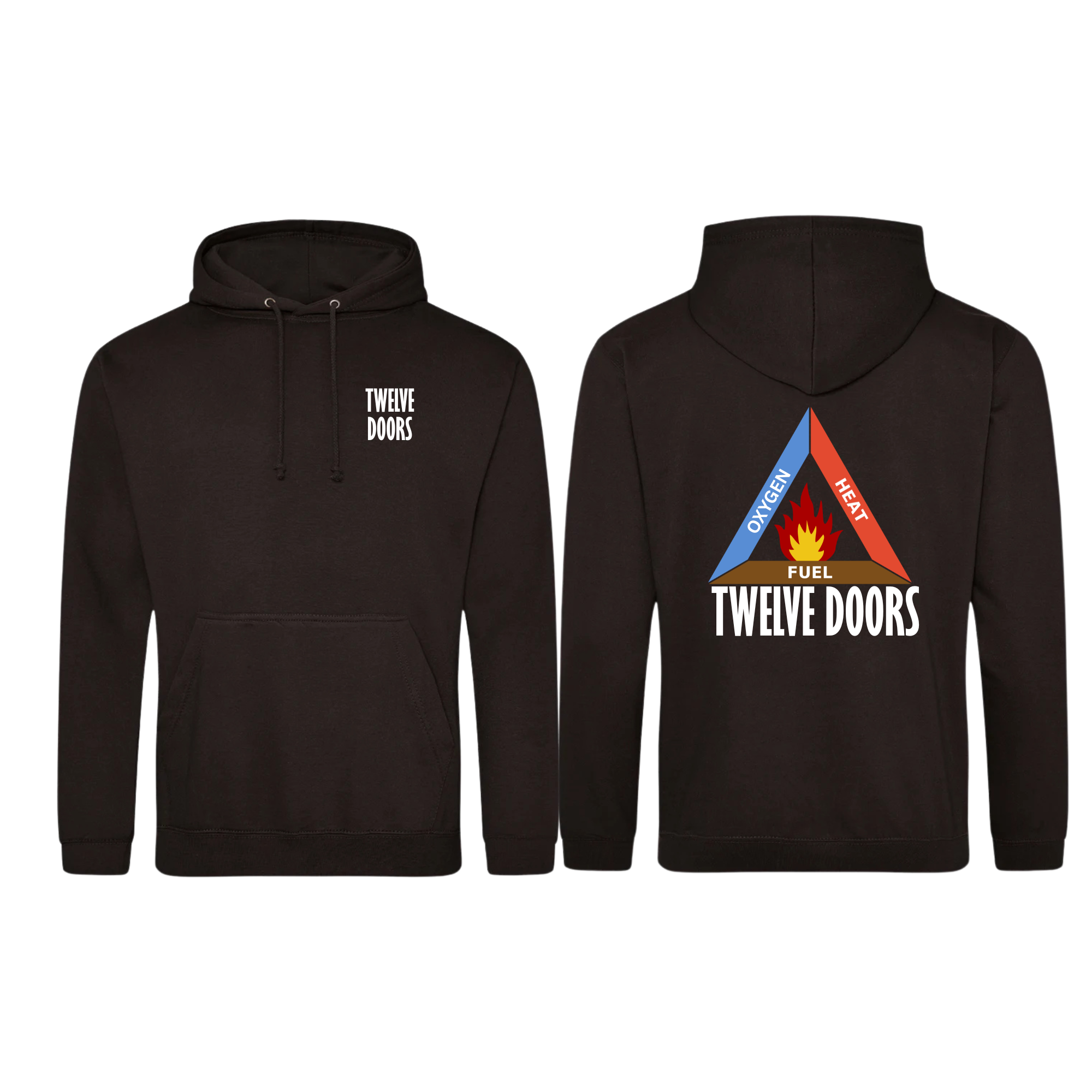 Twelve Doors Oxygen Heat Fuel  pullover hoodie
