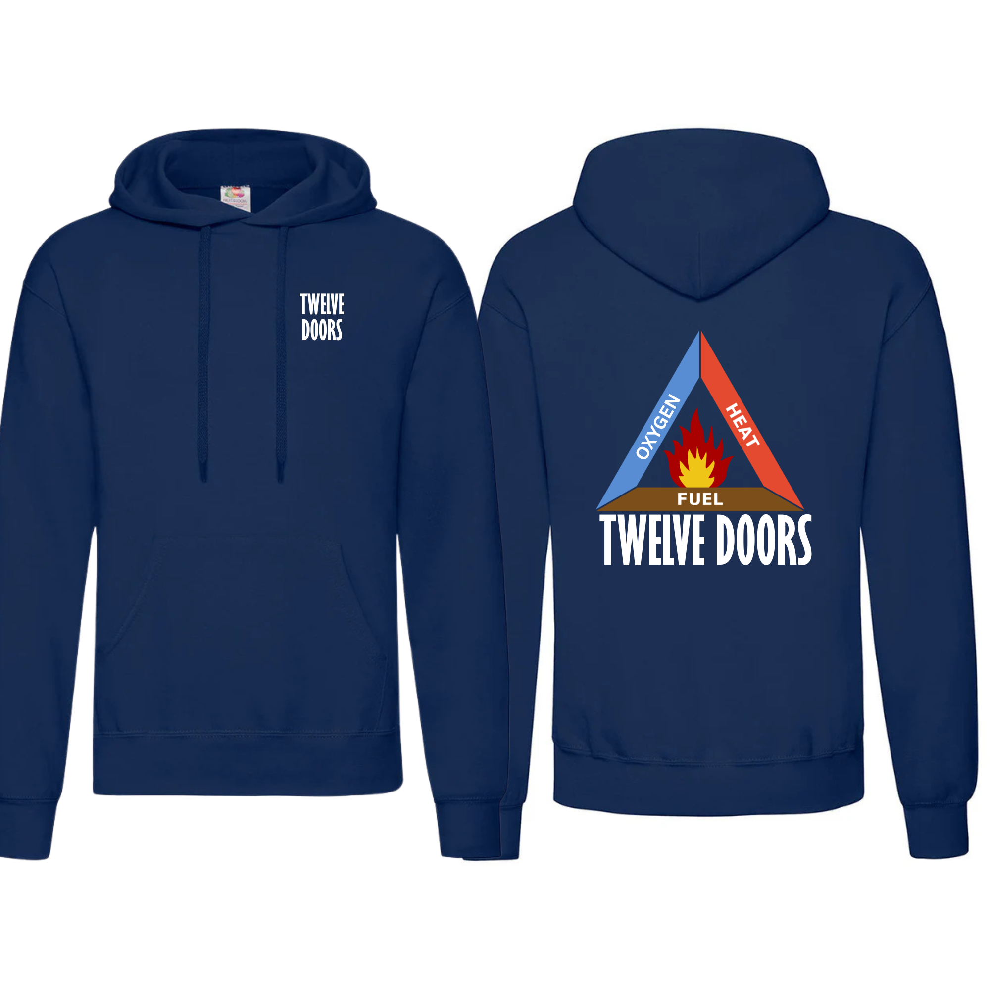 Twelve Doors Oxygen Heat Fuel  pullover hoodie