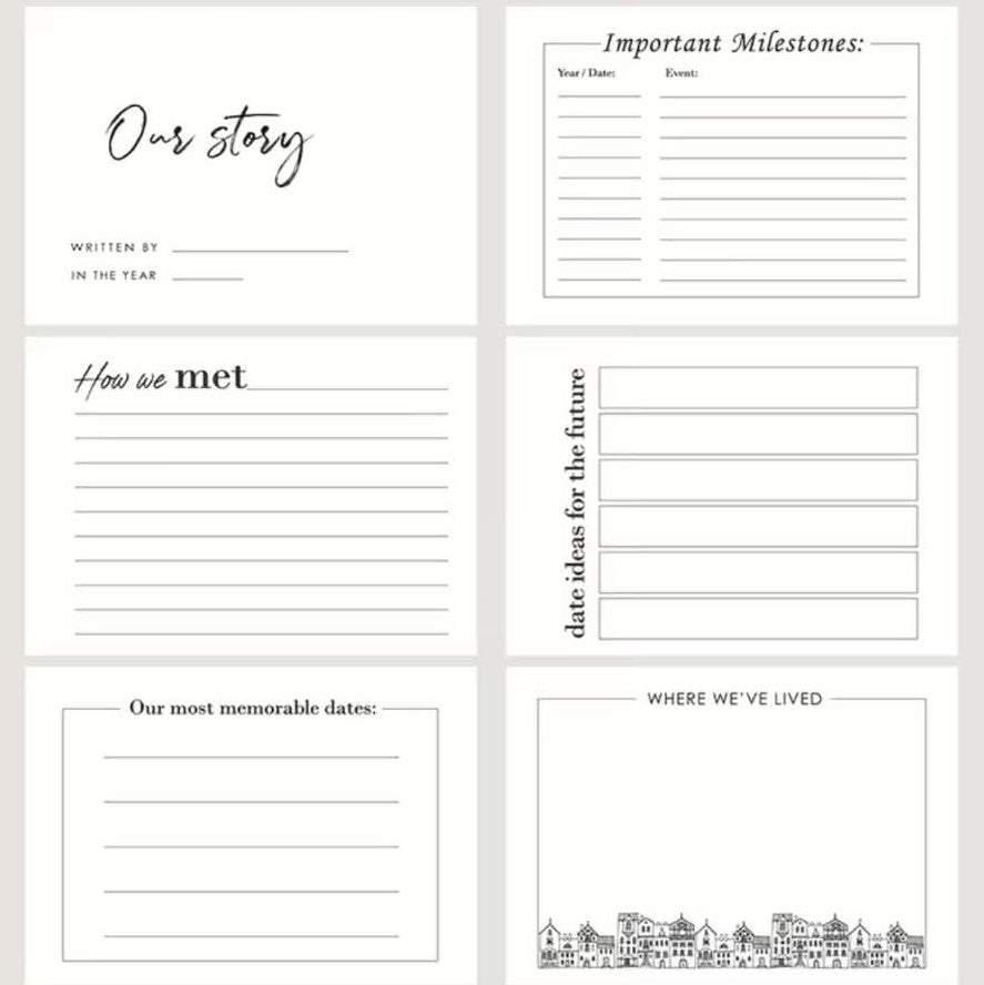 The Little Book of Us – Couples Memory Journal