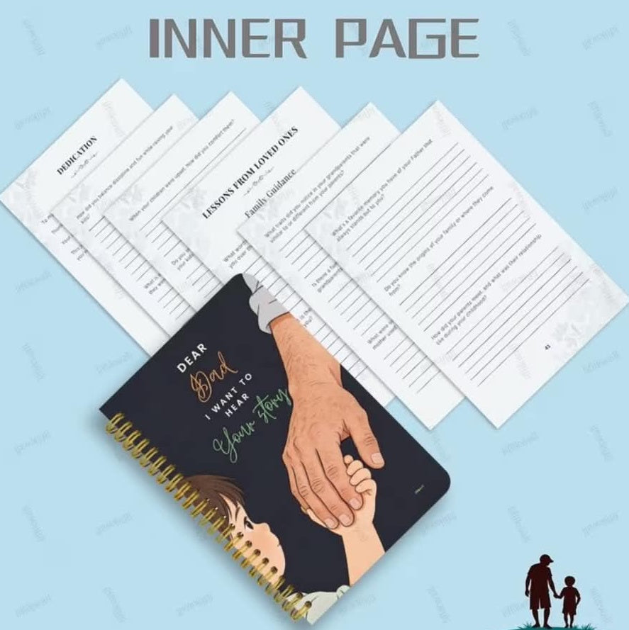 Dear Dad, I Want to Hear Your Story – Guided Memory Journal for Fathers