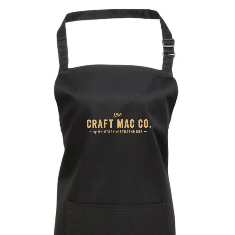 The Craft mac Co black apron (with pockets)x