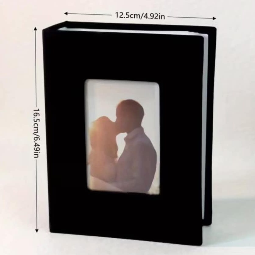 6x4 Photo Album with Front Cover Photo – Holds Up to 100 Photos
