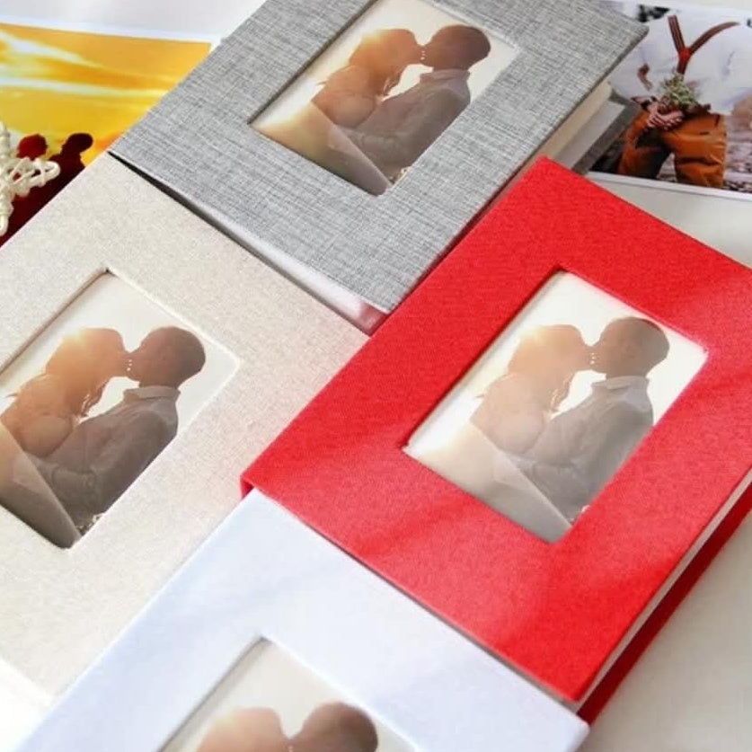6x4 Photo Album with Front Cover Photo – Holds Up to 100 Photos