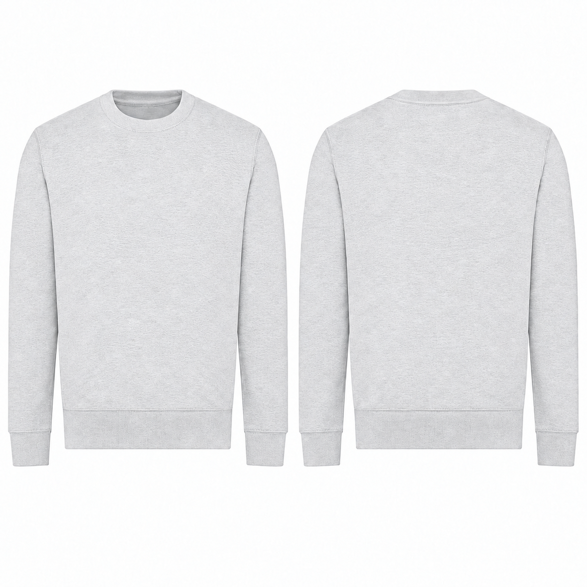 Personalised Adults AWDis JH030 Sweatshirt – Custom Printed Crew Neck Jumper