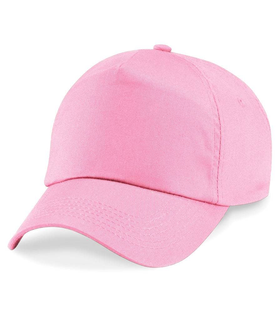 Personalised Beechfield 5 Panel Baseball Cap - Upload Your Logo and Add Text
