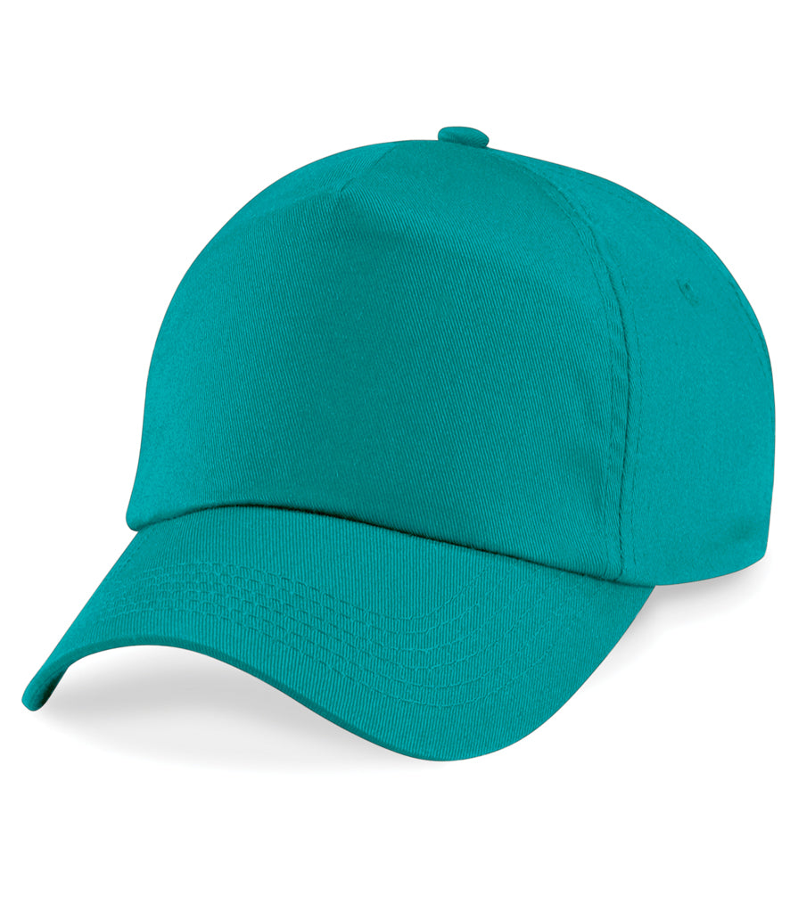 Personalised Beechfield 5 Panel Baseball Cap - Upload Your Logo and Add Text