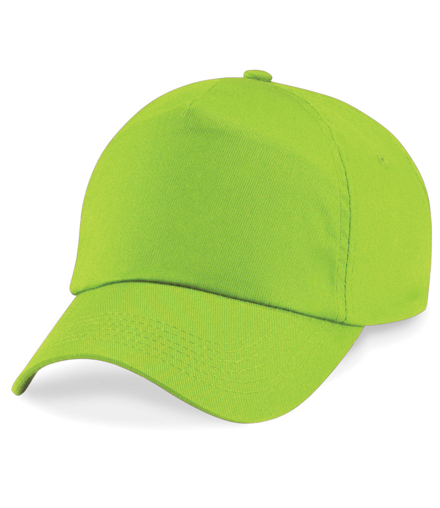 Personalised Beechfield 5 Panel Baseball Cap - Upload Your Logo and Add Text