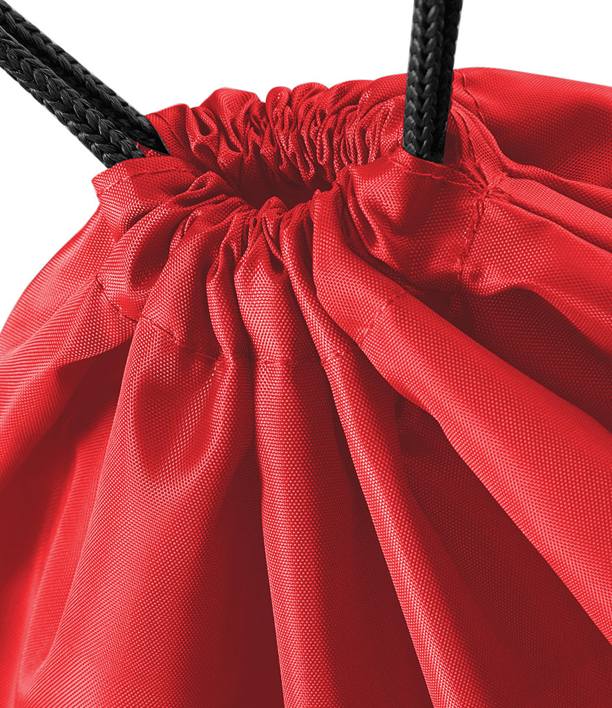 Personalised Premium Drawstring Bag Gymsac Red – Custom DTF Printed Bag