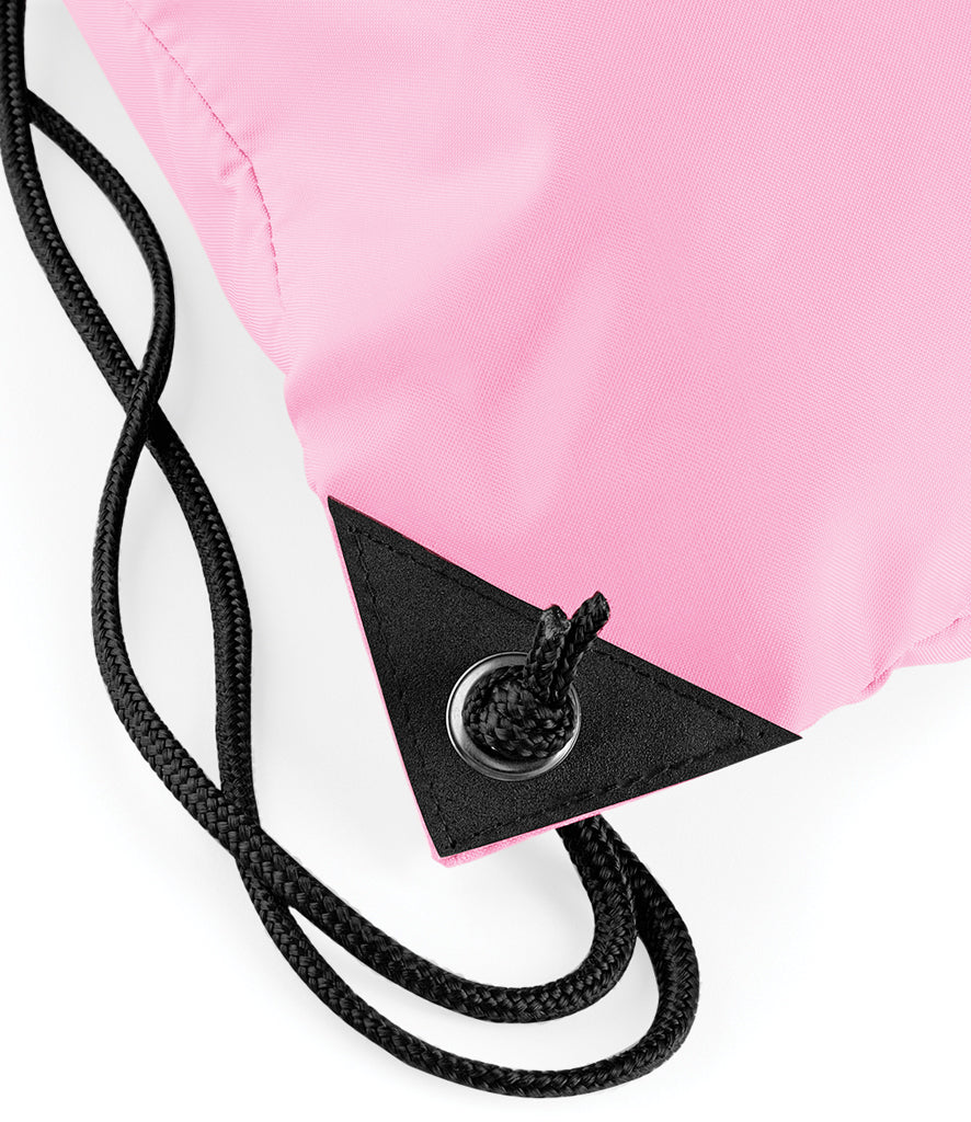 Personalised Premium Drawstring Bag Gymsac Pink – Custom DTF Printed Bag