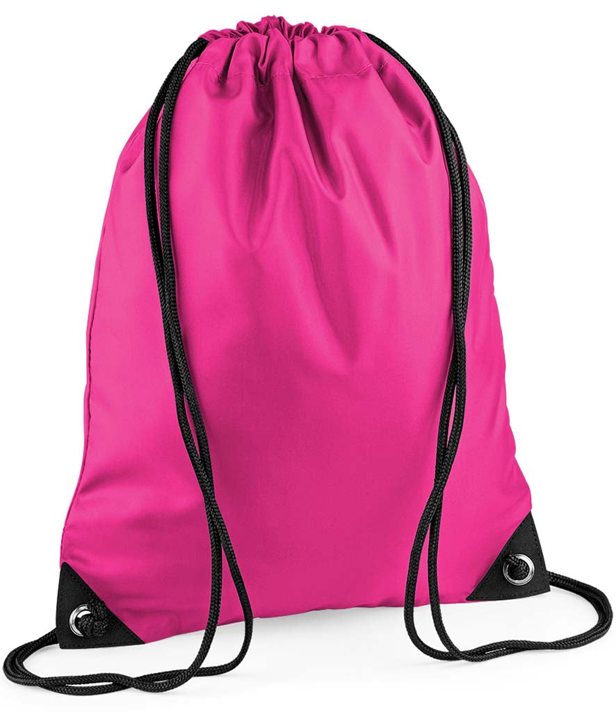 Personalised Premium Drawstring Bag Gymsac – Custom DTF Printed Bag - All Colours