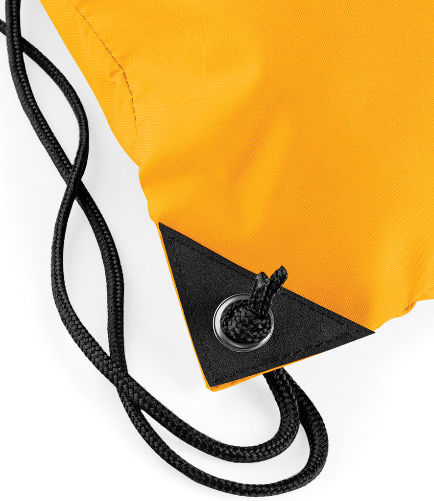 Personalised Premium Drawstring Bag Gymsac Gold – Custom DTF Printed Bag
