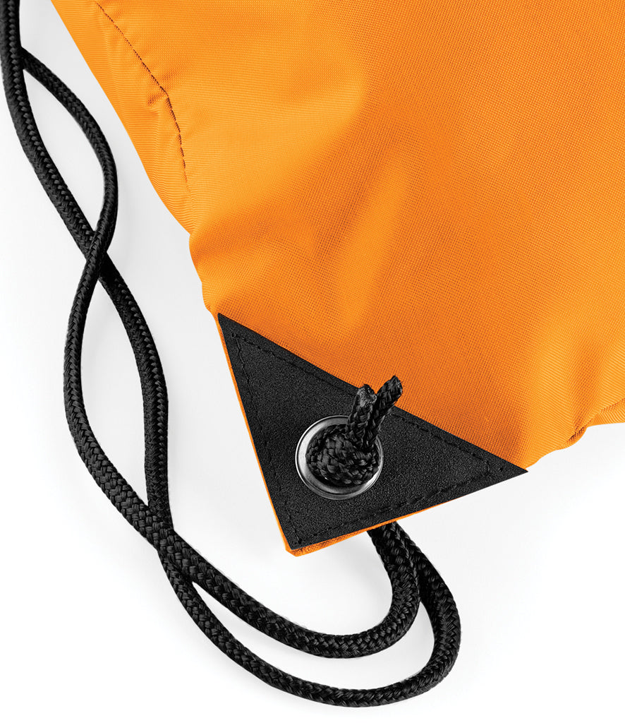 Personalised Premium Drawstring Bag Gymsac Orange – Custom DTF Printed Bag