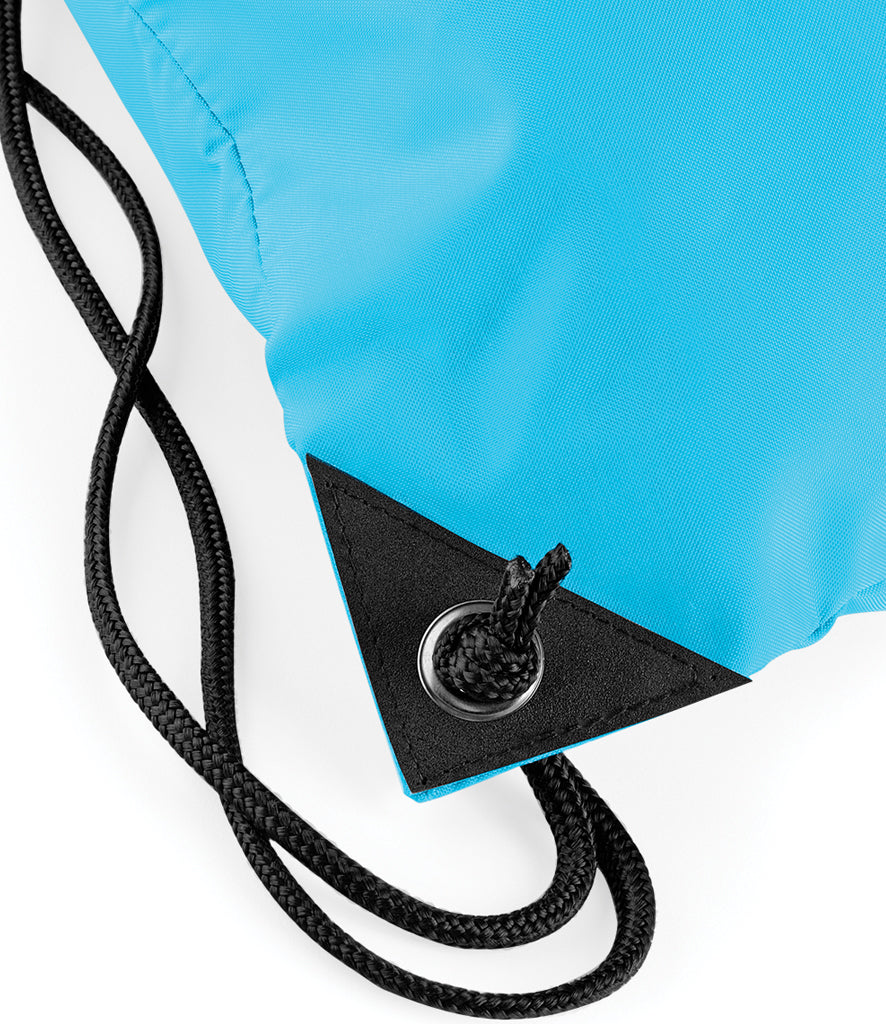 Personalised Premium Drawstring Bag Gymsac Surf Blue – Custom DTF Printed Bag