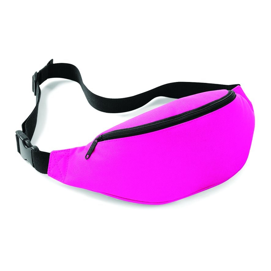 Fully Personalised BagBase Colour Waist Bag Belt Bag - All Colours