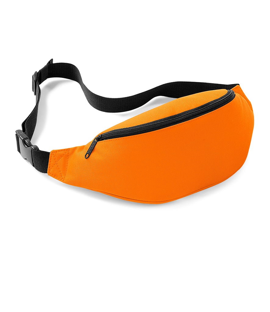 Fully Personalised BagBase Colour Waist Bag Belt Bag - All Colours