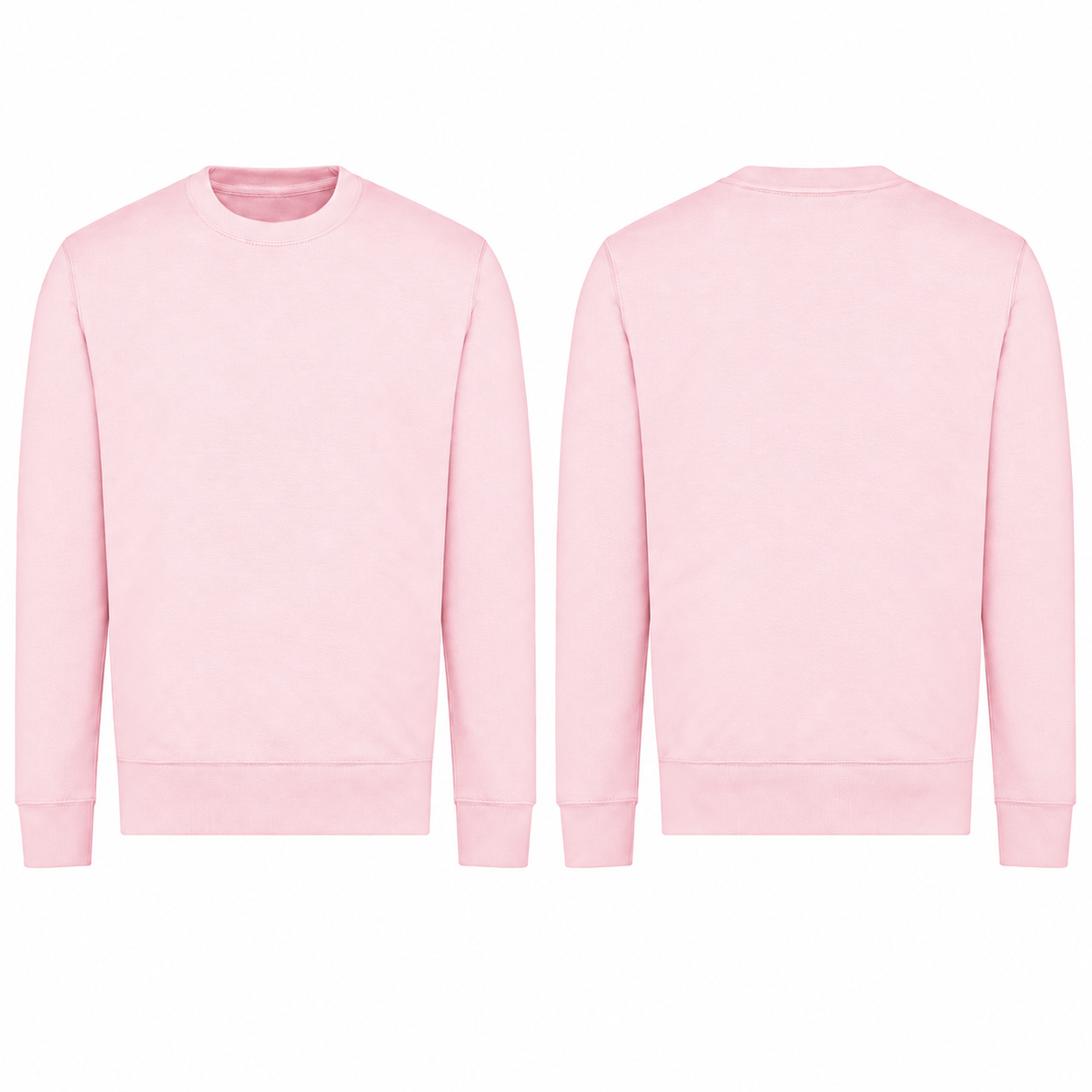 Personalised Adults AWDis JH030 Sweatshirt – Custom Printed Crew Neck Jumper