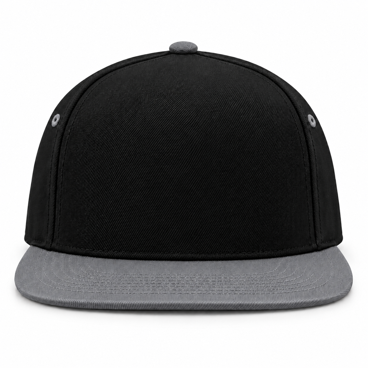 Personalised Beechfield BB610C 5 Panel Contrast Snapback Cap – Custom Printed Flat Peak Cap