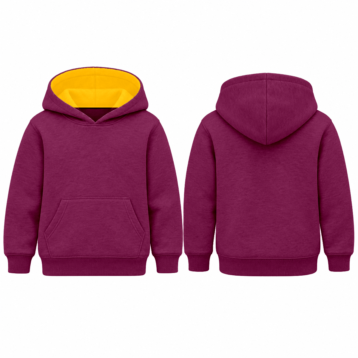 Personalised Kids AWDis JH003B Varsity Hoodie – Custom Printed Two-Tone Children’s Hoodie