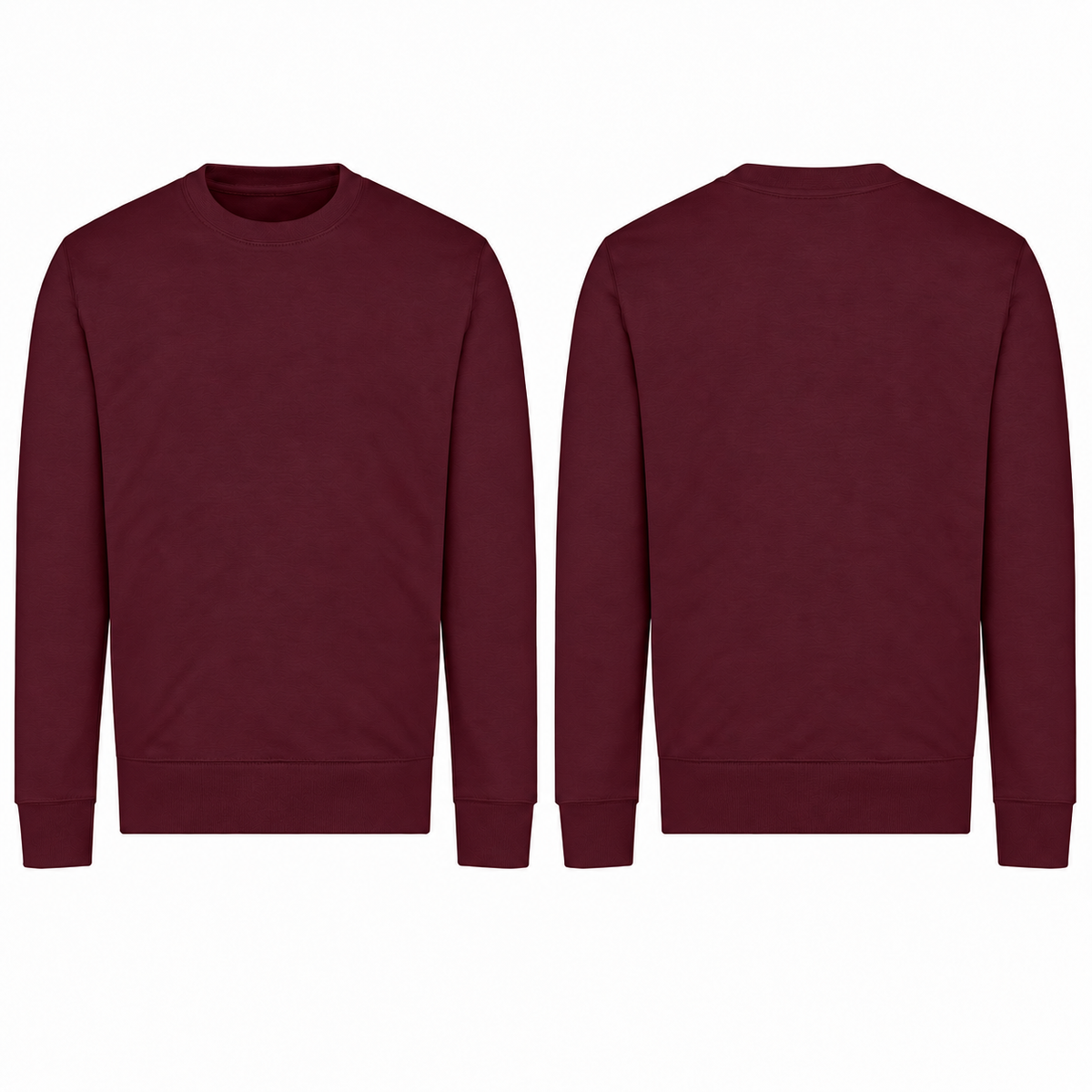 Personalised Adults AWDis JH030 Sweatshirt – Custom Printed Crew Neck Jumper