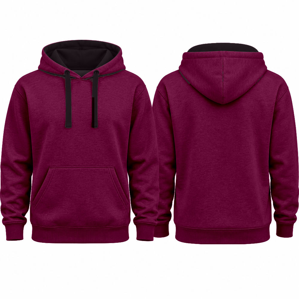 Personalised AWDis JH003 Varsity Hoodie – Custom Printed Two-Tone Hoodie