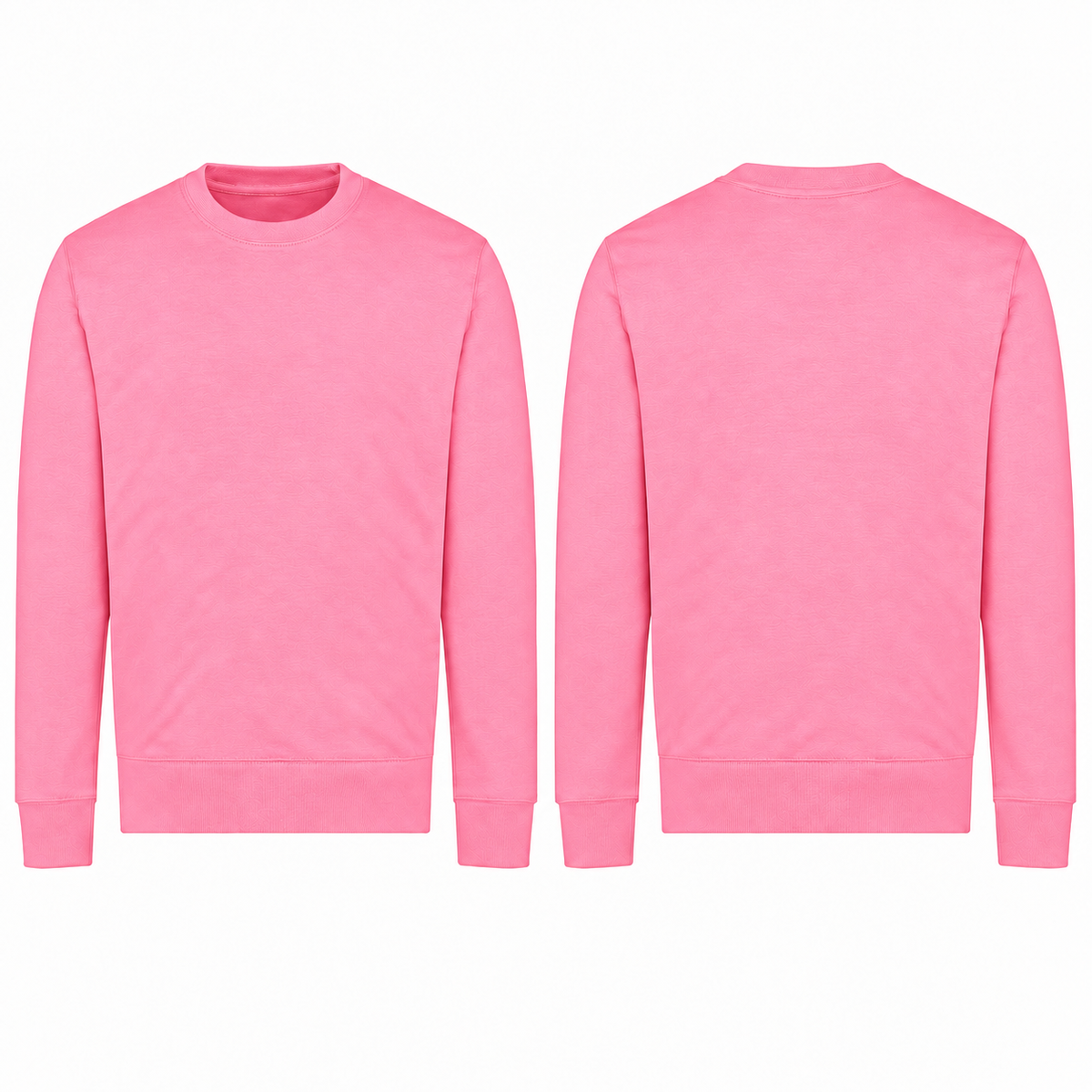 Personalised Adults AWDis JH030 Sweatshirt – Custom Printed Crew Neck Jumper