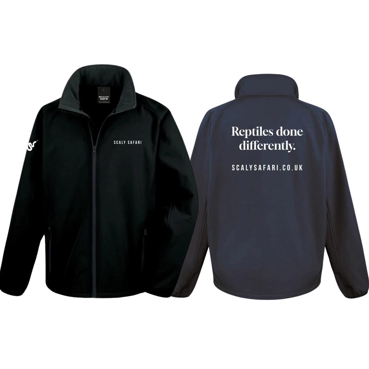 scaly safari softshell jacket