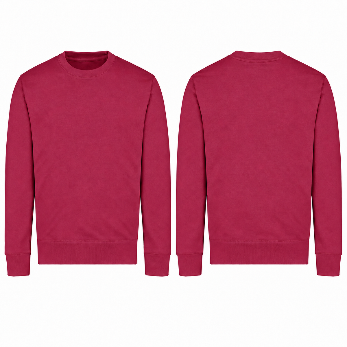 Personalised Adults AWDis JH030 Sweatshirt – Custom Printed Crew Neck Jumper