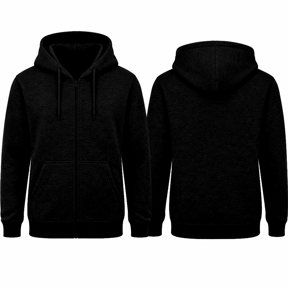 Personalised AWDis JH050 Zoodie – Custom Printed Full Zip Hoodie