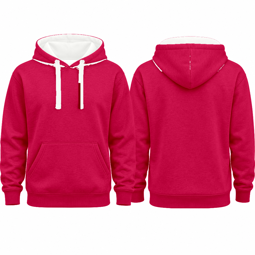 Personalised AWDis JH003 Varsity Hoodie – Custom Printed Two-Tone Hoodie