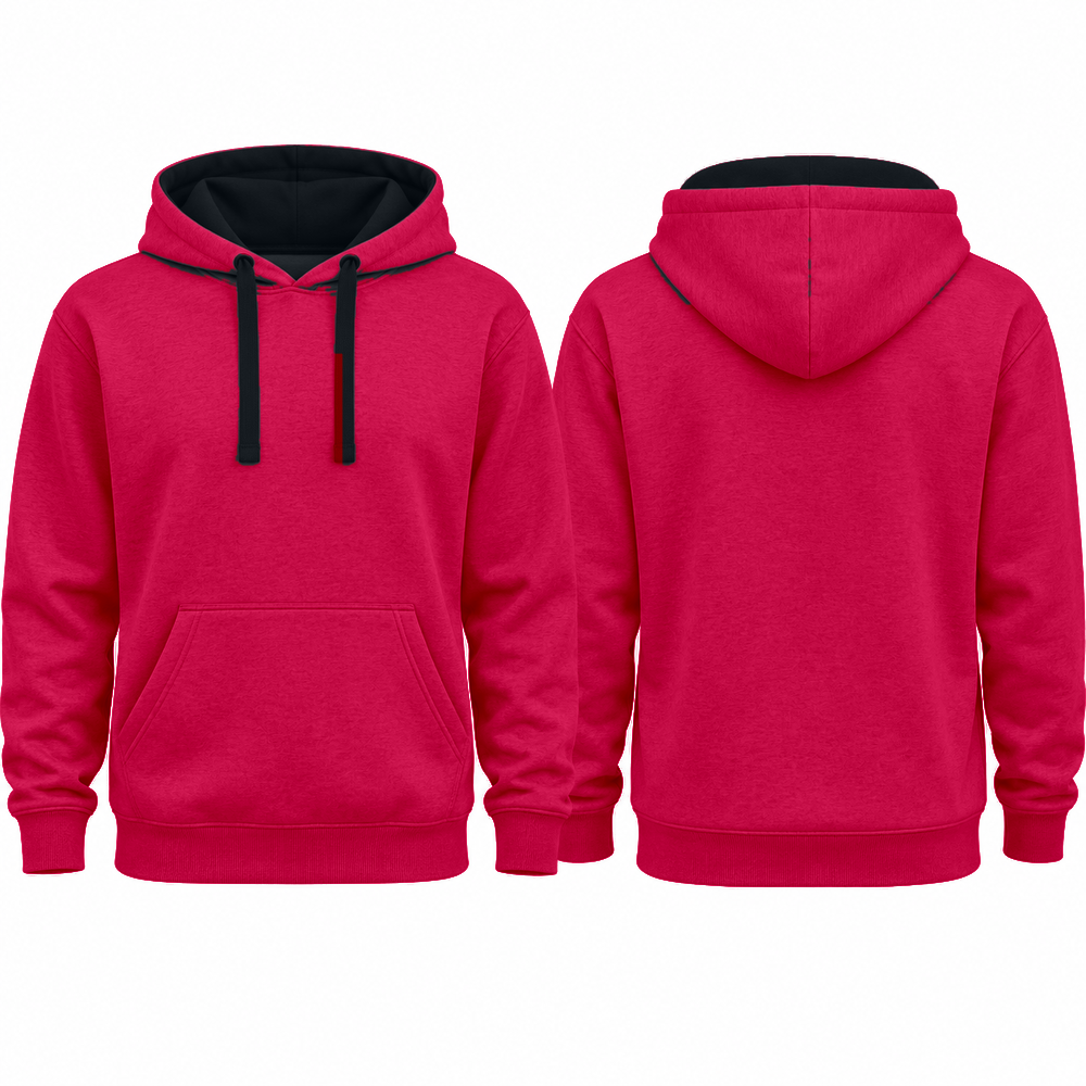 Personalised AWDis JH003 Varsity Hoodie – Custom Printed Two-Tone Hoodie