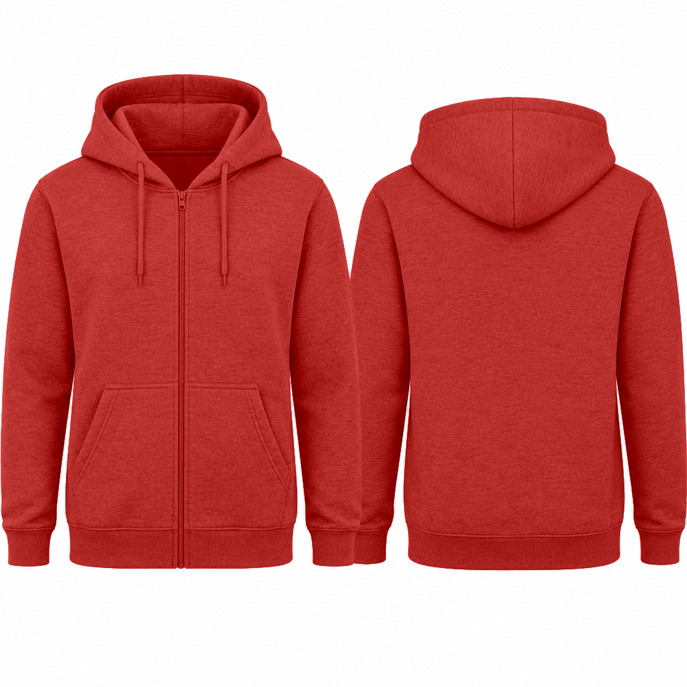 Personalised AWDis JH050 Zoodie – Custom Printed Full Zip Hoodie