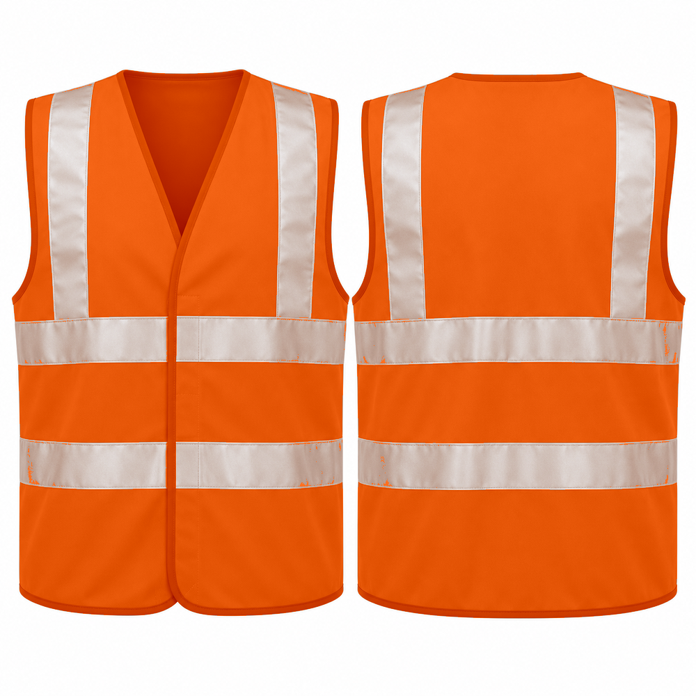 Personalised Result Core RS200E Enhanced Vis Vest – Custom Printed Hi-Vis Safety Vest