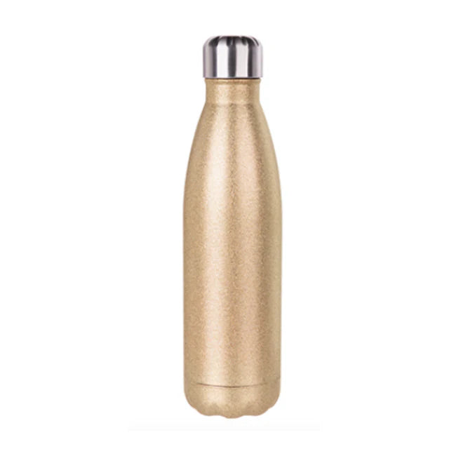 500ml Stainless Steel Engravable Bowling Bottle - Matt Finish
