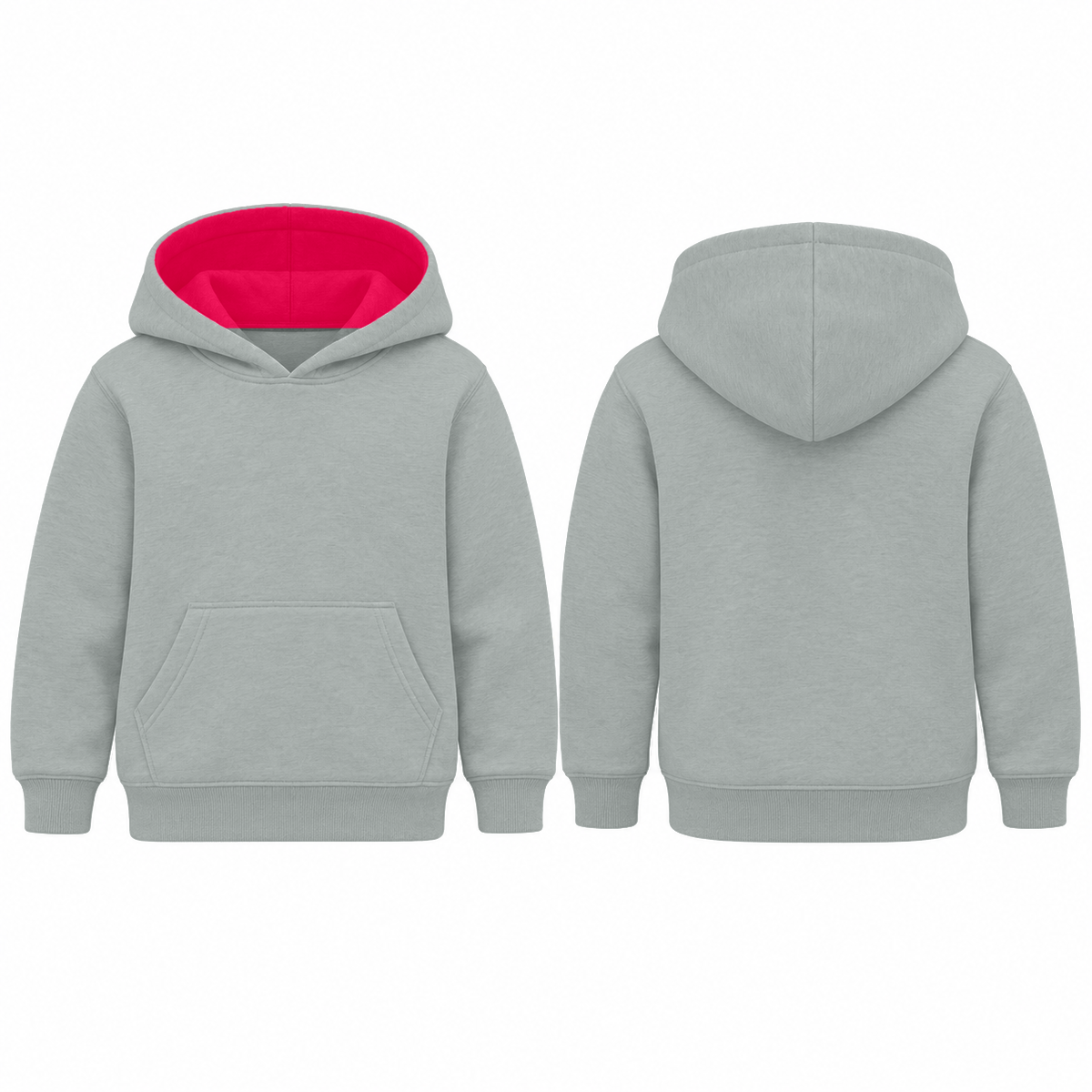 Personalised Kids AWDis JH003B Varsity Hoodie – Custom Printed Two-Tone Children’s Hoodie