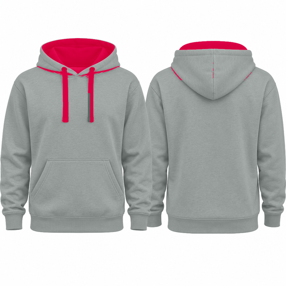 Personalised AWDis JH003 Varsity Hoodie – Custom Printed Two-Tone Hoodie