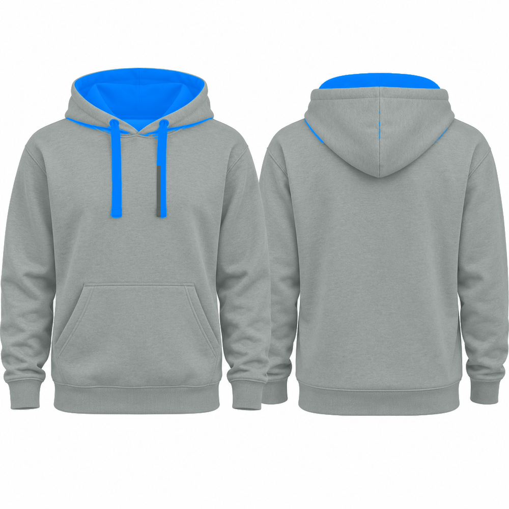 Personalised AWDis JH003 Varsity Hoodie – Custom Printed Two-Tone Hoodie