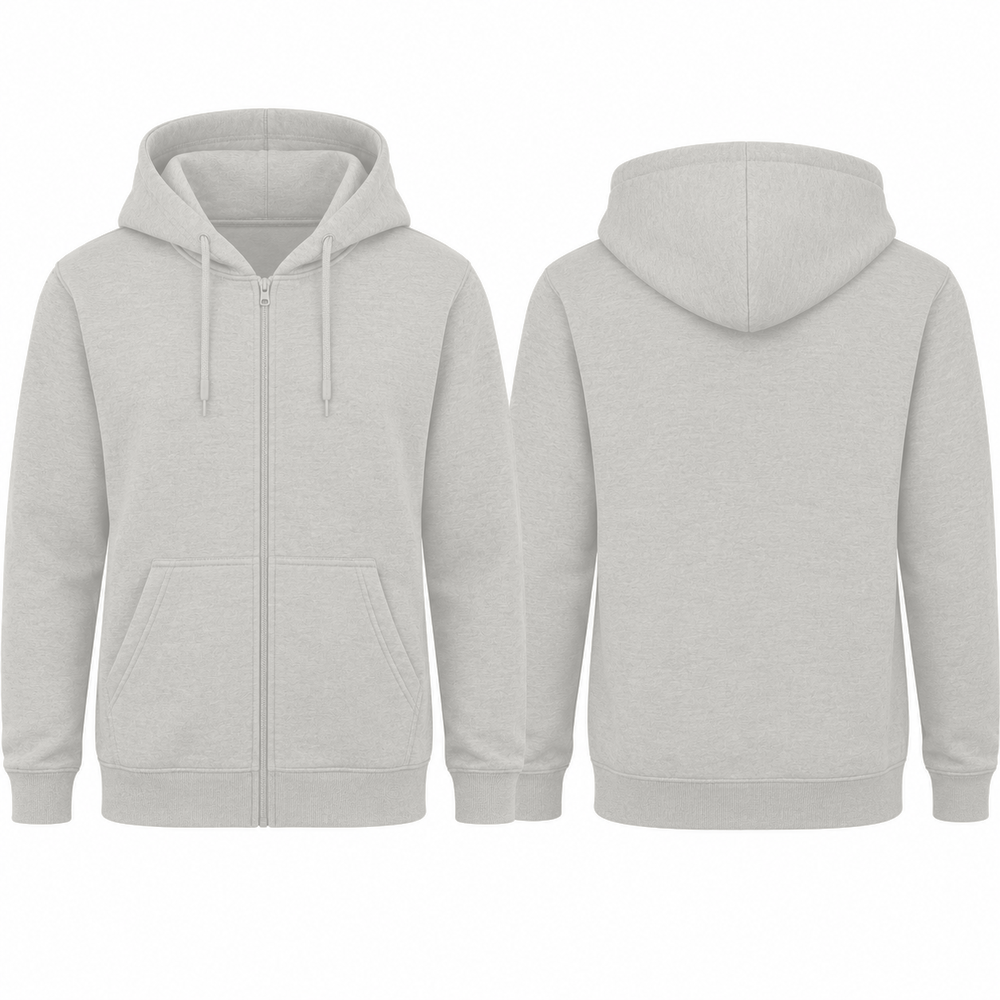 Personalised AWDis JH050 Zoodie – Custom Printed Full Zip Hoodie