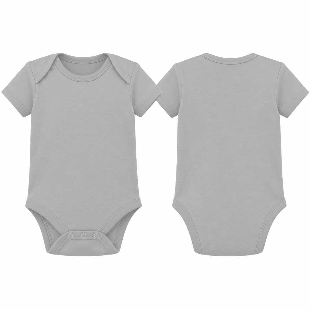 Personalised Larkwood LW500T Baby Bodysuit – Custom Printed Short Sleeve Baby Vest
